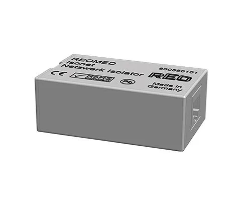 Isolatore di rete REOMED Isonet con connettori RJ45 per reti Ethernet in ambito medicale