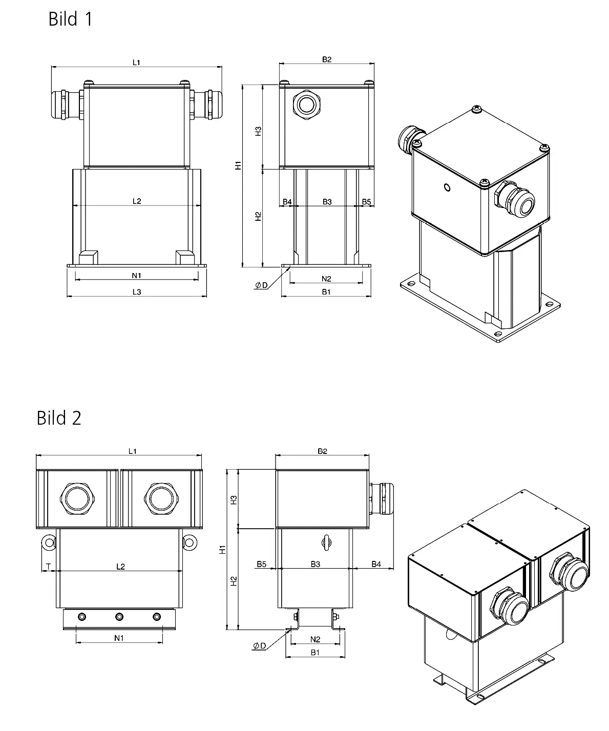 Disegno tecnico: Induttanza du/dt CNW M 833